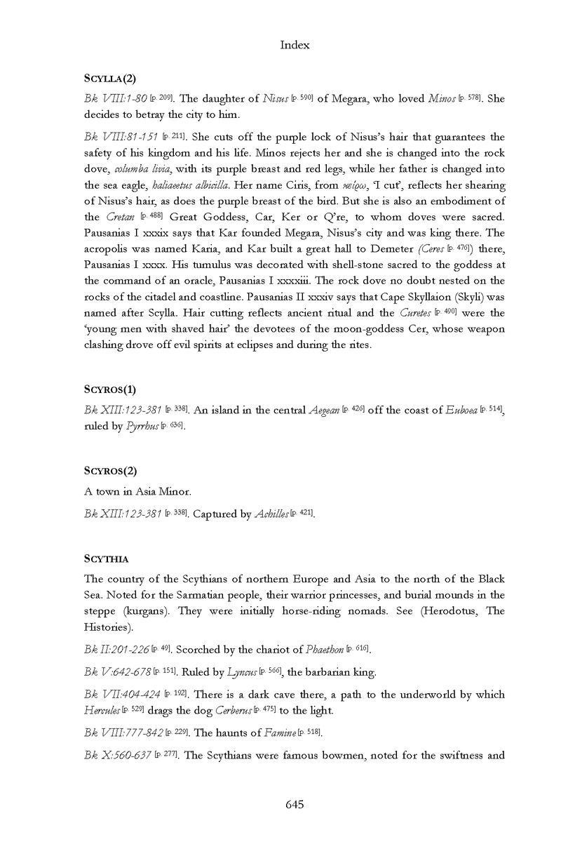 Ovid: The Metamorphoses - Page 645